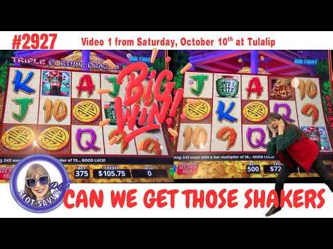 🚨🍀🎃🌈💰SATURDAY RISING at Tulalip on #triplefortunedragonrising ,#jackpots, #slots