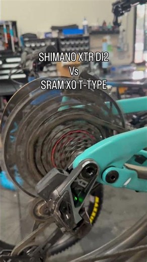 Shimano XTR Di2 vs SRAM X0 T-Type