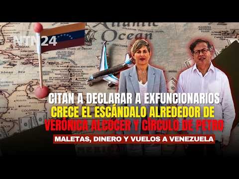 MALETAS, DINERO Y VUELOS A VENEZUELA: Crece escándalo alrededor de Verónica Alcocer y círculo Petro