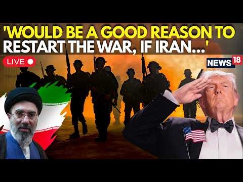 TRUMP WARNS IRAN LIVE: ‘If Iran Kills US Troops, We’ll Restart the War’ | US IRAN WAR NEWS | N18G