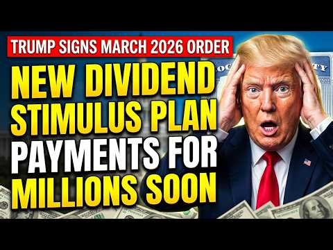Trump’s March 2026 Executive Order Reveals New Dividend Stimulus Plan for Americans
