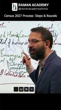 Census 2027 Process: Steps & Rounds | House Listing Census 2027 | Caste Enumeration Process |