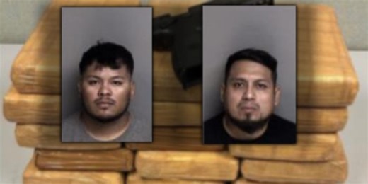 Two men arrested after police find 15 kilograms of cocaine, loaded gun in car during Gaston County traffic stop