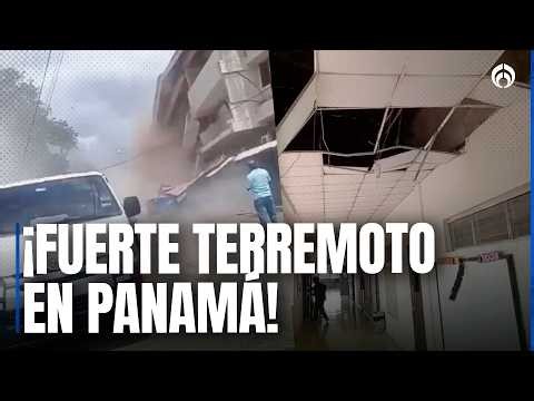 Terremoto de casi 8 grados sacude Panamá; hay alerta de tsunami
