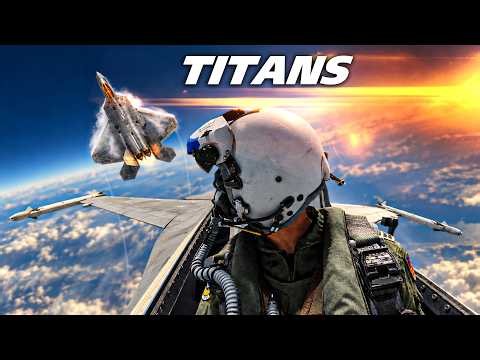 True King Of The Dogfight | F-22 Raptor Vs F-16 Viper | Digital Combat Simulator | DCS |