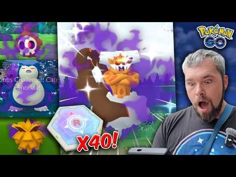 New Shiny Shadows Grind! We Got VERY LUCKY!!! (Pokémon GO)