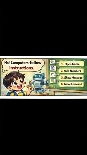 Programming Explained in 15 Seconds | Java Basics #kids #codingforkids #coding #intelligent #ai