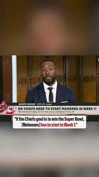 The Chiefs NEED Patrick Mahomes 😳