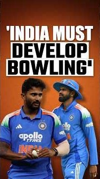 'India must develop bowling' 👀 #INDvWI