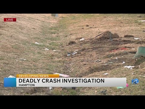 Hampton Police: 1 killed, 3 injured in multi-vehicle crash