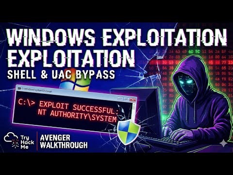 TryHackMe Avenger Walkthrough | Exploiting Windows, Reverse Shell & UAC Bypass