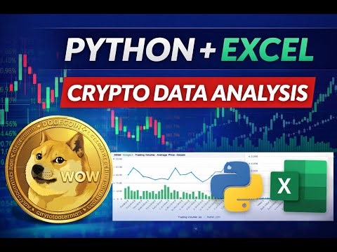 Python & Excel Crypto Project | Real Market Data Analysis using Yahoo Finance