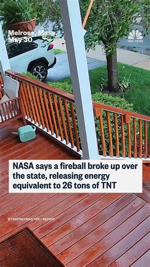 Listen to the loud boom heard across Massachusetts and other nearby states