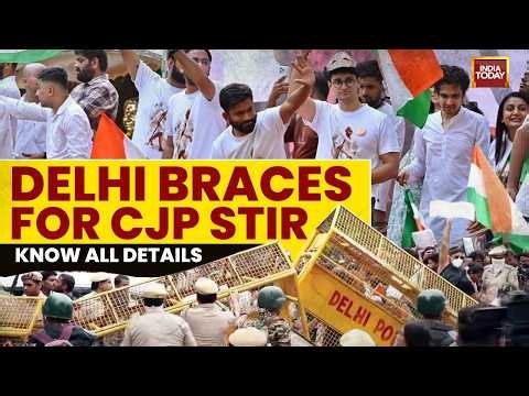 Delhi Braces For CJP Protest 2.0 Against CEC Gyanesh Kumar & SIR; Lockdown Fear, Apex Court Steps In