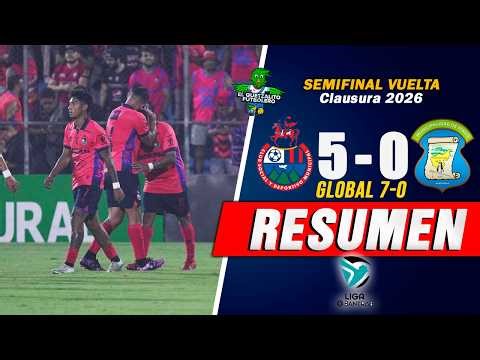 REDS TO THE FINAL/ Municipal 5(7) vs Mixco 0(0) SEMIFINAL SECOND LEG Clausura Tournament 2026