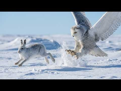 Nowhere to Hide: A Baby Arctic Hare's Fight to Survive the Tundra[Animal documentary video]