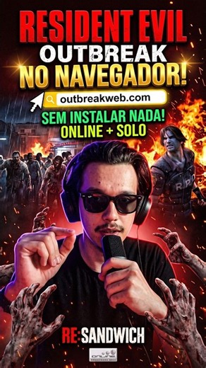 JOGUE RESIDENT EVIL OUTBREAK NO NAVEGADOR! (Sem instalar nada!) 🧟‍♂️💻