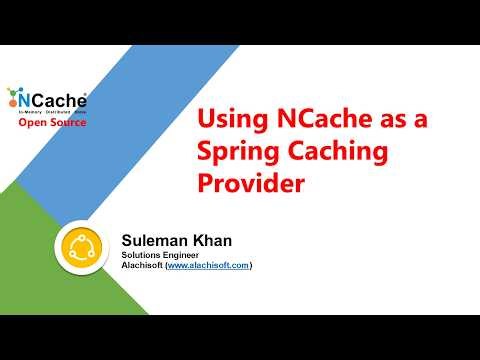 Using NCache as a Spring Caching Provider