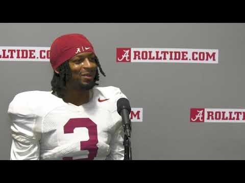 Keon Sabb on Young Talent, Team Chemistry & Title Goals | Alabama Spring Practice 3.30.26