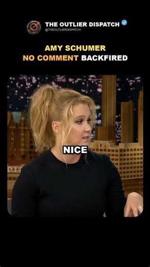 Amy Schumer's No Comment Advice Backfired 😂