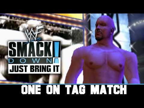 WWF SmackDown! Just Bring It (2001) | One on Tag Match (CPU Match)