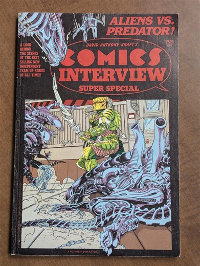 Comics Interview Super Special: Aliens Vs Predator Magazine - Etsy