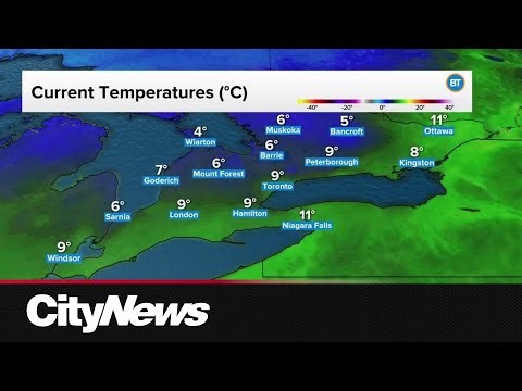 Rainfall expected to last through next week in Toronto
