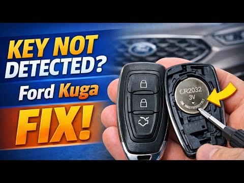 Ford Kuga Key Fob Battery Replacement (2018–2025) | Quick & Easy Guide