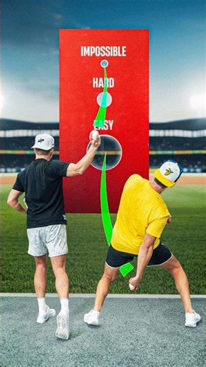 IMPOSSIBLE BASEBALL PITCH