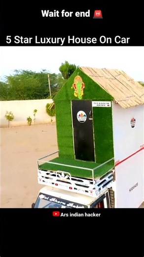 5 Star Luxury House On Car |चलता फिरता घर |Mr Indian hacker #shorts#mrindianhackerLuxury