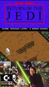 RETURN OF THE JEDI - COMMODORE 64 (1988)