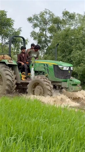 Mud Everywhere! John Deere 5310 CRDI 4WD in Action 🔥 #tractorvideo