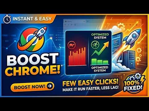 🔥 Boost Google Chrome - Make It Faster and Less Laggy In A Few Clicks - Reduce RAM Usage 🔥