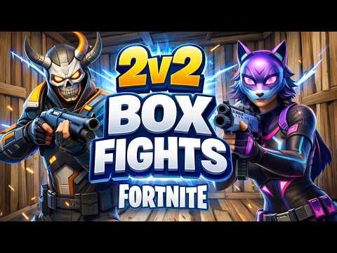 🔴Fortnite 2v2 Box Fights with Viewers!