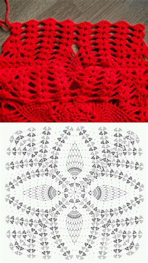 Crochet lace pullover written pattern #crochet