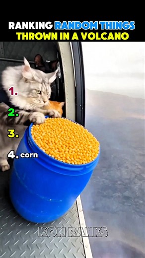 Ranking Random things Thrown in a Volcano
