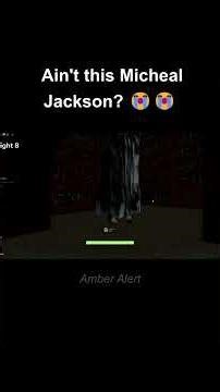 Such a THRILLER NPC in Amber Alert. Get it? Please get it.