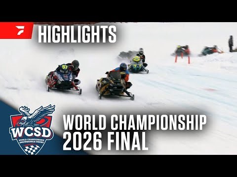 63rd World Championship Snowmobile Derby Final at Eagle River 1/18/26 | Highlights