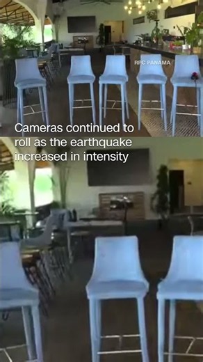 Earthquake interrupts live broadcast in Panama