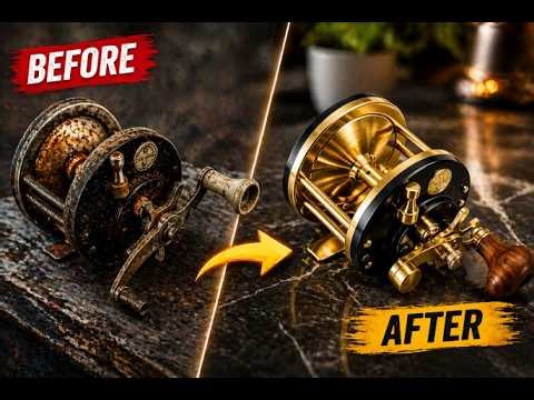 Restoring a 100-Year-Old Machine 😱 From Scrap to Stunning Masterpiece!