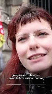 Protesters block Louvre in support of French student movement | AJ Shorts