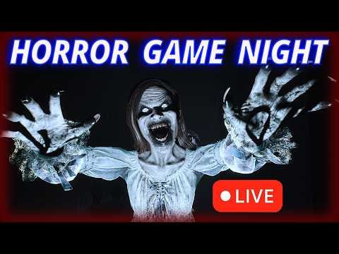 Late Night Horror LIVE 👻 Jump Scares & Nightmares Await (horizontal)
