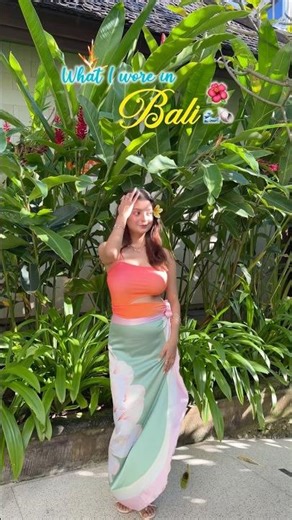 What I wore in Bali 🌊🦀🌺✨