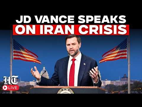 JD Vance LIVE | JD Vance Makes Key Statement On Iran War Amid Rising Regional Tensions