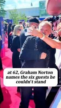 at 62, Graham Norton names the six guests he couldn't stand.