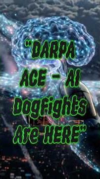 “🇺🇸DARPA ACE – AI Dogfights Are HERE🚀”#MilitaryTech #F16 #DefenseTech #AI
