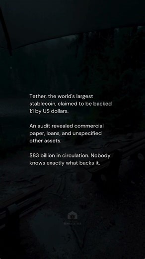 Tether Claims $83B Is Backed by Dollars.