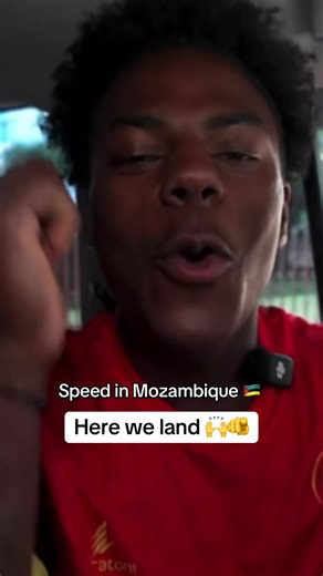 Speed lands in Mozambique Africa tour #speedinmozambique #ishowspeedinmozambique #ishowspeed #fyp