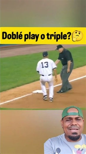 Double play or triple play? 🤔 Watch the play closely! ⚾🔥 #shorts #baseball #mlb