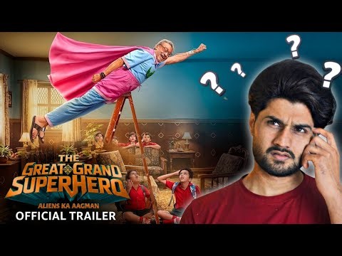 ALIENS in India! 🛸 The Great Grand Superhero Trailer Reaction & Review | Jackie Shroff | Filmi Prem